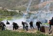 جراحت ده ها نفر فلسطینی در سرکوب تظاهرات کرانه باختری توسط نیروهای اشغالگر