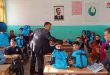 Розданы школьные сумки в освобожденной части провинции Ракка