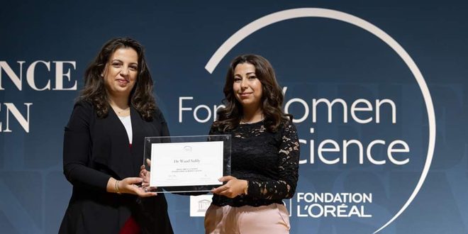 Syrian researcher Waad Saftali honored in France