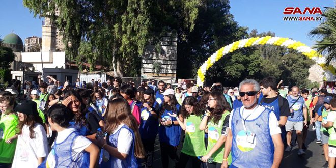 Marathon to support children with cancer sets off in Damascus