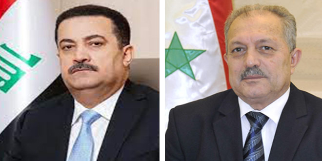 Arnous discusses with his Iraqi counterpart ways of enhancing joint cooperation