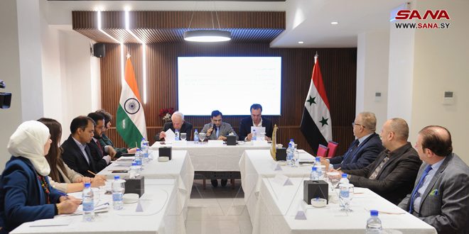Syria’s Chambers of Commerce, Indian Embassy discuss bilateral investment and business opportunities