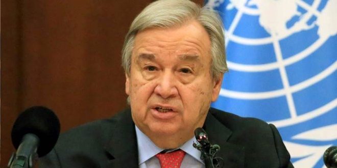 Guterres: Int’l humanitarian law is threatened as Israel’s offensive against the Gaza Strip continues