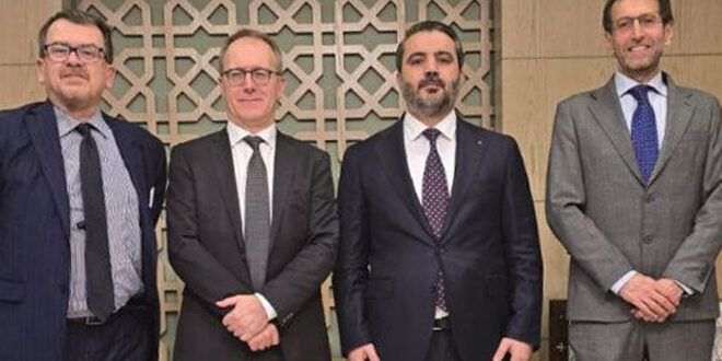 Foreign Minister meets an Italian delegation