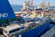 First commercial ship carrying cars arrives at Lattakia Port