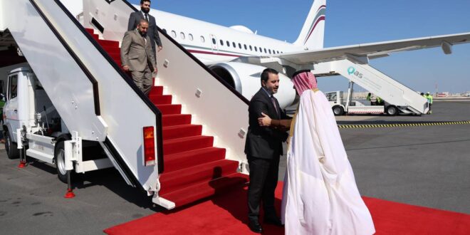 Al-Shibani arrives in Doha to discuss cooperation