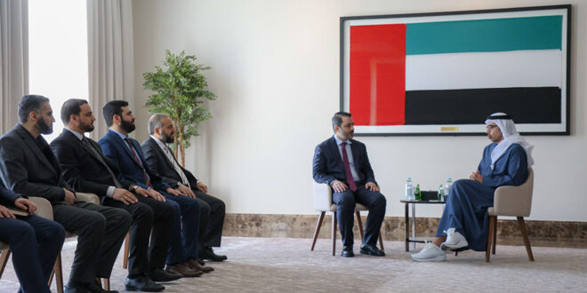 Foreign and Defense Ministers, Head of General Intelligence meet UAE deputy Prime Minister