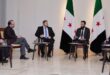 Leader al-Sharaa receives a delegation of the Syrian community in America