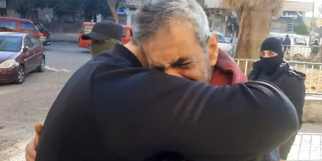 Public Security in Homs frees a citizen kidnapped by a criminal gang