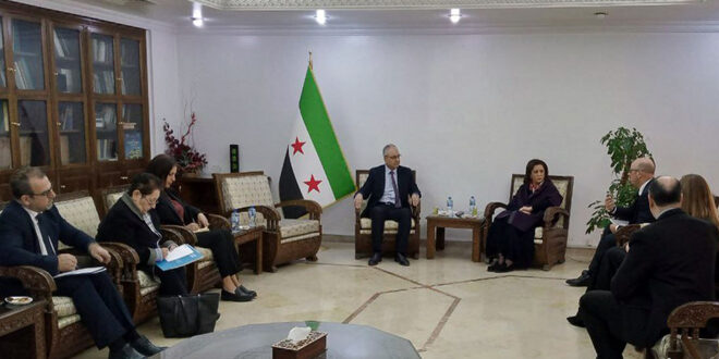 Syria, WHO discuss cooperation to boost health sector of the Regional Office of the