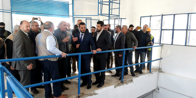 “Difa” irrigation station in Lattakia countryside opened after rehabilitation