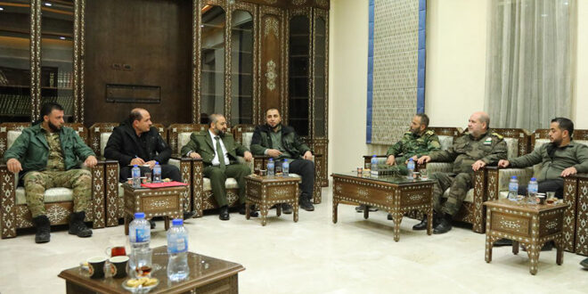 Defense Ministry continues to hold sessions with military leaders to begin factions’ integration process into the Ministry.