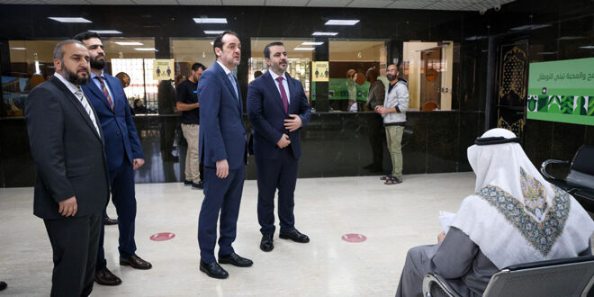 Foreign and Defense Ministers, head of intelligence service visit Syrian embassy in Abu Dhabi