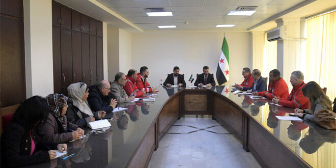 Ministry of Water Resources, QRCS discuss ways to improve water supply in Syria