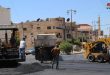 Pavimentación y reparación de varias calles de la provincial de Deraa