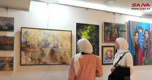 Artistas sirios venden sus obras para ayudar a afectados por el terremoto