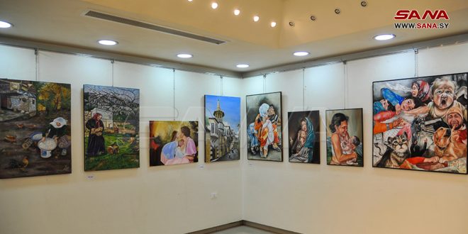 Exposición colectiva de arte en Damasco