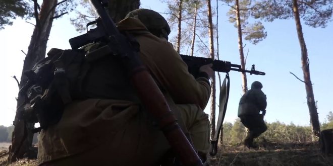 Fuerzas rusas toman el control de una estación de trenes en Donetsk