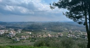 La primavera en la ciudad de Drekish, provincia costera siria de Tartous