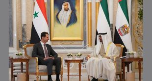 Presidentes de Siria y EAU sostienen conversaciones en Abu Dabi
