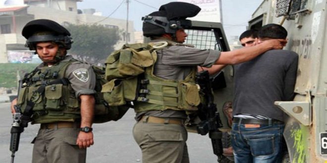 Siete palestinos arrestados arbitrariamente por militares israelíes