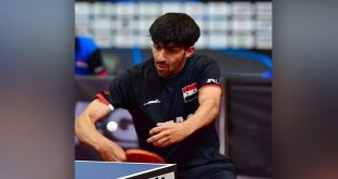 Siria conquista el primer lugar en Campeonato Internacional de tenis de mesa de Iraq
