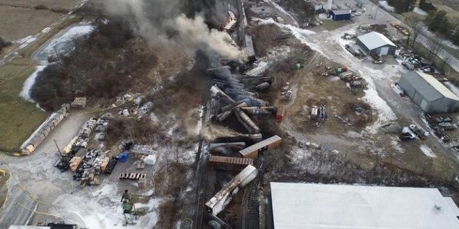 Nuevo descarrilamiento de tren en EEUU, el tercero en cinco semanas