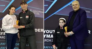 Dos nuevas medallas para Siria en Campeonato Internacional de tenis de mesa