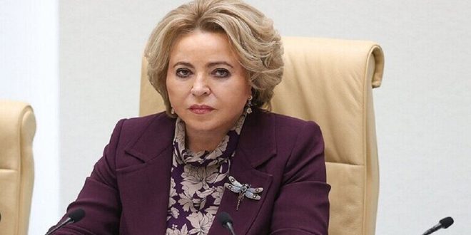 Matvienko: Rusia gana nuevos aliados y fortalece su posición a nivel internacional