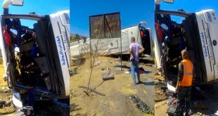 Mueren cuatro personas en accidente de tráfico en la autopista Homs-Damasco