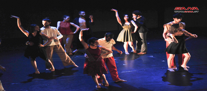 Proyecto de graduación de estudiante del Departamento de Danza del Instituto Superior de Artes Teatrales en Siria