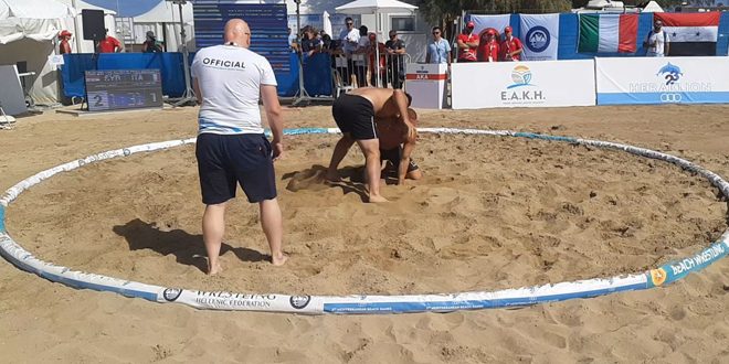 Siria gana una medalla de oro en los Juegos Mediterráneos de Playa 2023 en Grecia