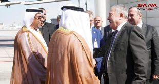 Primer Ministro sirio arriba a EAU participar en la Cumbre Mundial de Acción Climática COP28