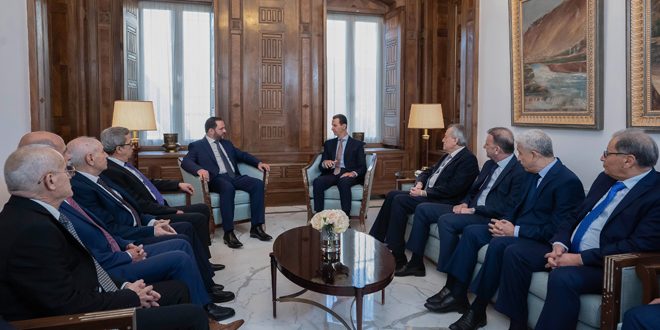 Presidente Al-Assad: la estabilidad del Líbano contribuye a la de Siria