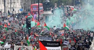 Manifestaciones en varias ciudades del mundo en rechazo a la agresión israelí contra Gaza