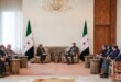 Al-Sharaa recibe a delegación de la comunidad siria en Gran Bretaña