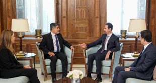 رئیس جمهور اسد در دیدار با المنظری: وحدت منافع بهداشتی منطقه ای نیازمند کار و همکاری بین کشورهای آن برای مبارزه با بیماری هاست 19-9-202
