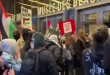 تظاهرات حمایت از مردم فلسطین در شهر تورنتو کانادا