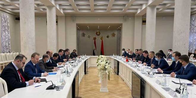Début des réunions du comité mixte syro-biélorusse