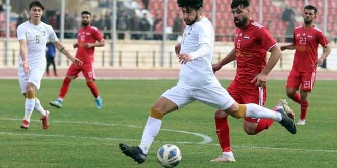 La sélection syrienne de football termine son camp à Alep en préparation aux éliminatoires de la Coupe du monde de football
