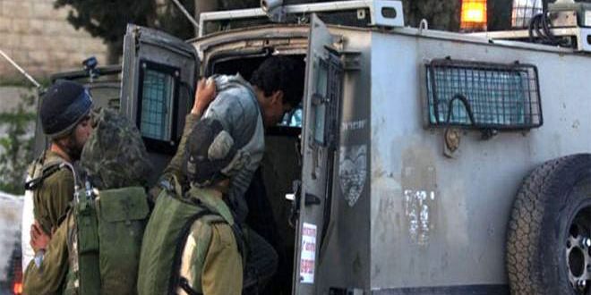 Les forces de l’occupation arrêtent deux Palestiniens en Cisjordanie