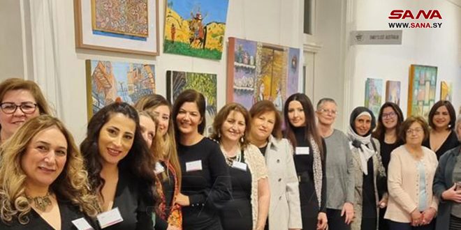 Avec la participation de 7 artistes syriennes… l’association /Zenobia/ en Australie organise sa 1ère exposition
