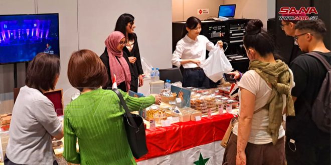 Une présence syrienne distinguée dans le bazar caritatif arabe à Tokyo