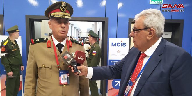 אלוף סולימאן לסאנא: השתתפות סוריה בוועידת מוסקבה לביטחון משקפת את חוזקם של היחסים עם רוסיה