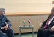 אלמקדאד נועד עם שרי החוץ של הודו וארמיניה