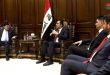 אלמנדלאו’י דן עם השגריר אלדנדח בקידום שיתוף הפעולה בין סוריה לעיראק