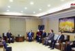 אלמוקדאד דן עם יועצו של שר החוץ העיראקי בשיתוף הפעולה בשאלות הגבול
