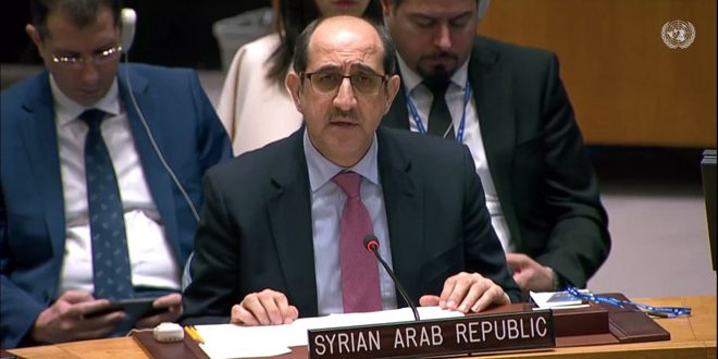 השגריר סבאע’ : מדינות המערב ממשיכות עם צעדי ההסחה וסילוף העובדות כדי להתחמק מהמעורבות בשפיכת הדם הסורי