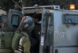 כוחות הכיבוש עצרו 8 פלסטינים בגדה המערבית