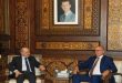 שר הפנים דן עם שגריר ברזיל בדמשק בחיזוק היחסים בין שתי המדינות